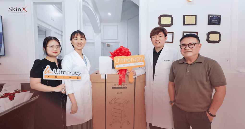 Ultherapy Prime chính thức gia nhập phòng khám SkinX
